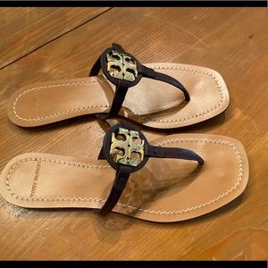 Tory Burch Mini Miller leather thong Sandal